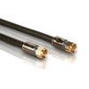 VIDEO CABLE RG6U F M/M 15FT BLK