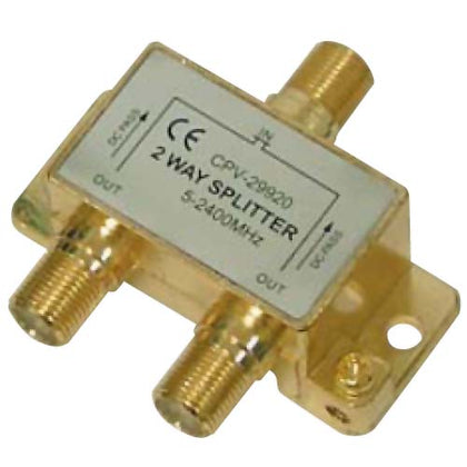SATELLITE SPLITTER 2WAY 5-2400MH