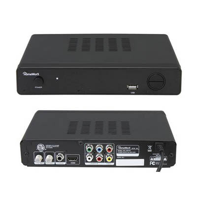DIGITAL-TO-ANALOG TV CONVERTER W/HDMI COAX COMPONENT VIDEO O/P