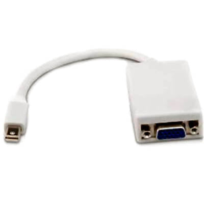 MINI DISPLAYPORT MALE-VGA FEM 6 INCH