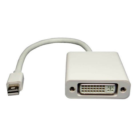 MINI DISPLAYPORT MALE-DVI FEM 6 inch