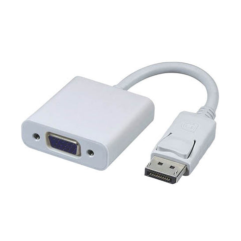 DISPLAYPORT MALE TO VGA FEMALE ASSORTED COLOUR