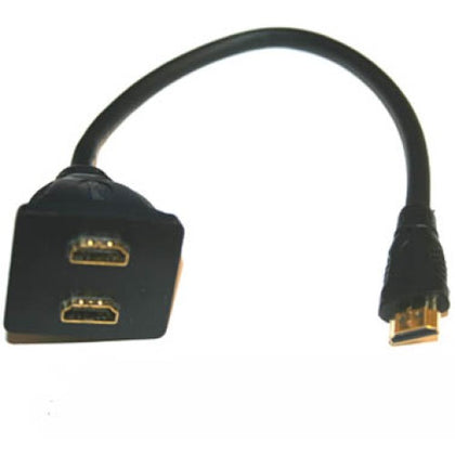 HDMI SPLITTER CABLE 1MALE-2FEM