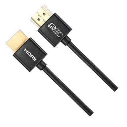HDMI TO HDMI CABLE 9FT 1.4V BLK ULTRA-THIN