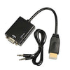 HDMI TO VGA ADAPTER CABLE WITH AUDIO
