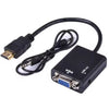 HDMI TO VGA ADAPTER CABLE WITH AUDIO