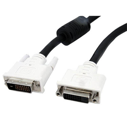 DVI MALE-FEMALE DUAL LINK 9FT BLACK