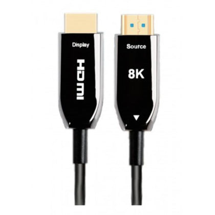 HDMI TO HDMI CABLE 100FT 8KCL2 IN WALL 2.1 ACTIVE FIBER OPTIC