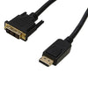DISPLAYPORT MALE-DVI MALE 6FT SINGLE LINK