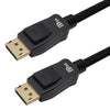 DISPLAYPORT MALE-MALE 6FT CABLE BLACK V1.4 CL3 8K