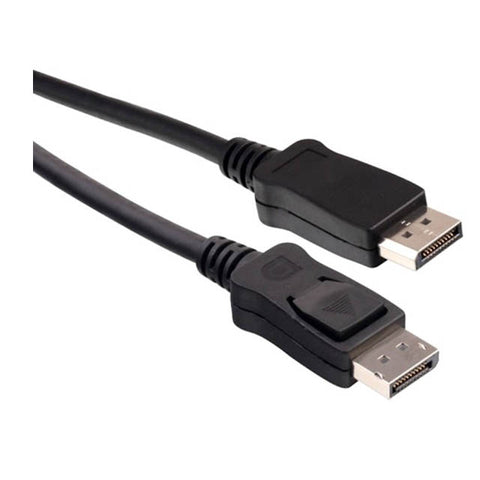 DISPLAYPORT MALE-MALE 15FT CABLE BLACK V1.4 8K@60HZ 4K@120HZ