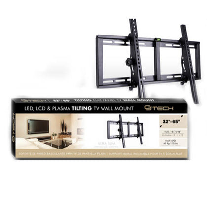 TV WALLMOUNT 32-65IN TILT 50KG FLAT PANEL -10/+10