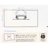 TV TABLE TOP STAND UPTO 32IN 33LB TILT