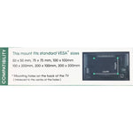 TV WALLMOUNT UPTO 39IN TILT 55LBS