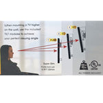 TV WALLMOUNT UPTO 39IN TILT 44LB FLAT