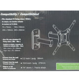 TV WALLMOUNT UPTO 39IN 44LB