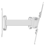 TV WALLMOUNT 12-39IN TILT/SWIVEL 44LB FOLDS FLAT/EXTENDS WHT