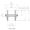 TV WALLMOUNT 26-42IN TILT 60LB BLK