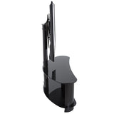 TV PEDESTAL STAND 32-65IN FIXED 110LB WITH AV SHELF AND BASE