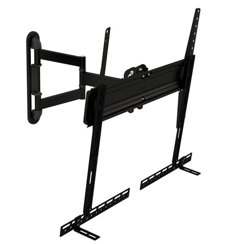 TV WALLMOUNT 40-80IN TILT/SWIVEL WITH SOUND BAR HOLDER 110LBS