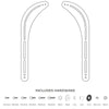SOUNDBAR BRACKET UNIVERSAL UPTO 15KG