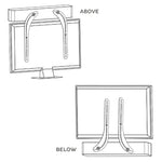 SOUNDBAR BRACKET UNIVERSAL UPTO 15KG