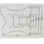 TV CEILINGMNT 10-37IN TILT & SWIVEL 66LB SILVER