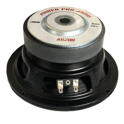 SPEAKER RND 8R 200W MAX 6IN BLK 90DB 30-5KHZ