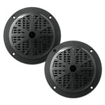 SPEAKER RND WP 4R 100W MAX 4IN BLK 100-18KHZ