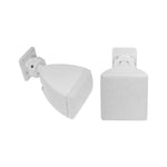 SPEAKER WALL MOUNT 1PAIR/SET WHT 8R 10W OUTDOOR