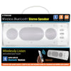 SPEAKER WIRELESS BLUETOOTH WHITE WITH BUILT-IN MICROPHONE