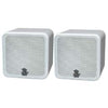 SPEAKER MINI CUBE 8R 200W 4IN WHITE