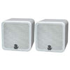 SPEAKER MINI CUBE 8R 200W 4IN WHITE