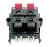 SPEAKER TERM 4POS RECT RED/BLK {{