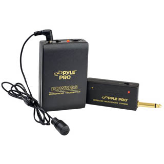MICROPHONE WIRELESS SYSTEM LAVALIER CLIP ON RANGE 60FT