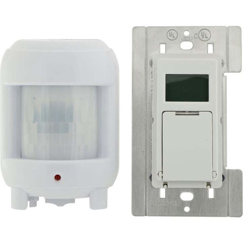 TIMER INDOOR DIGTAL WITH MOTION SENSOR 8A/120VAC