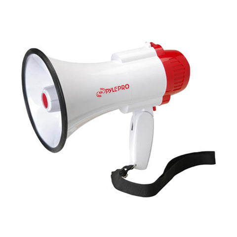 MEGAPHONE 30W W/SIREN MEMORY 10SEC & RECORDING OPTION