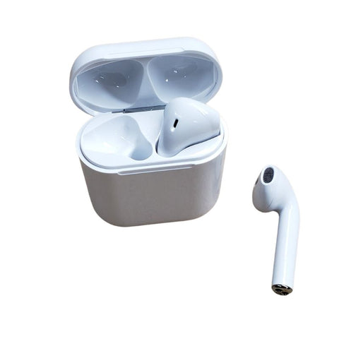 EARPHONE BLUETOOTH W/MIC WHITE STEREO BASS SOUND