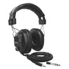 HEADPHONE 32R 105DB W/MICROPHONE W/6.3MM ADAPTOR 10FT COILED CORD