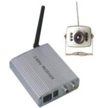 CAMERA SECURITY COLOR WIRELESS 2.4GHZ INFRARED CCTV 1/3 CMOS