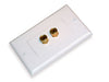 WALL PLATE BINDING POST 2POS