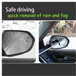 REAR-VIEW MIRROR CLEANING TOOL RETRACTABLE SQUEEGEE/ WIPER