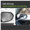 REAR-VIEW MIRROR CLEANING TOOL RETRACTABLE SQUEEGEE/ WIPER