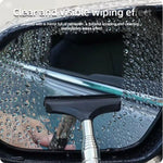 REAR-VIEW MIRROR CLEANING TOOL RETRACTABLE SQUEEGEE/ WIPER