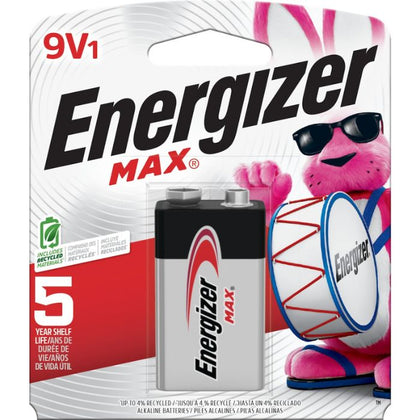 BATTERY ALKALINE 9V