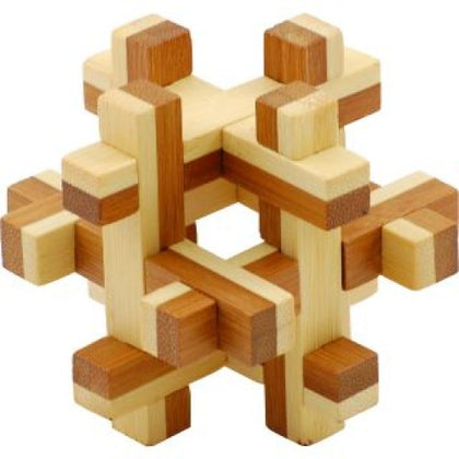 BAMBOO PUZZLE-AGES 8+ 9 PUZZLES