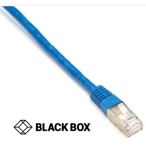 PATCH CORD CAT5E BLU 1FT SHIELD BOOT