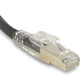 PATCH CORD CAT5E BLK 4FT SNAGLESS BOOT