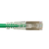 PATCH CORD CAT6 GRN 2FT SHIELD SNAGLESS BOOT