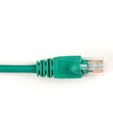 PATCH CORD CAT5E GRN 3FT SNAGLESS BOOT